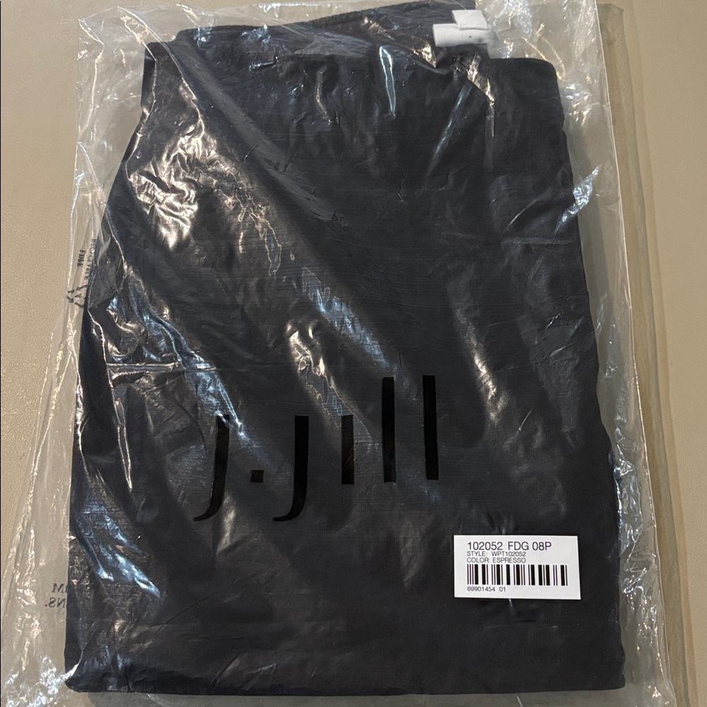 J. Jill Women’s Velvet Pants in Black NWT Size 8P
